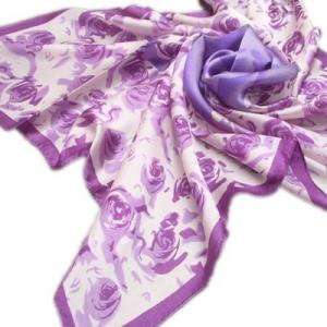 100% mulberry silk scarf